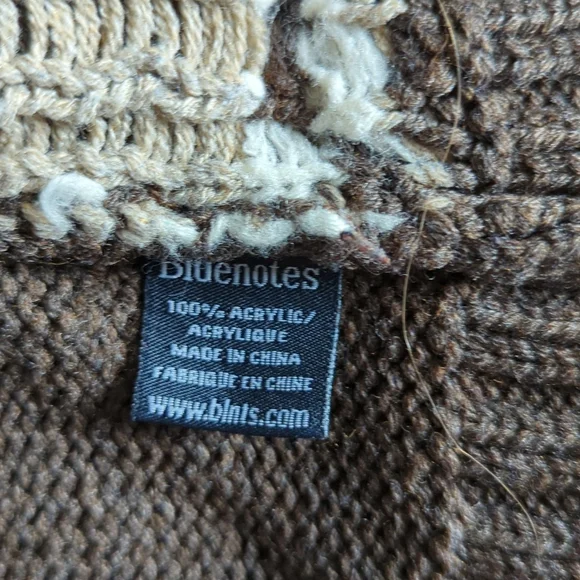 Bluenotes Denim Co Zip Cardigan Sweater - Picture 7 of 10